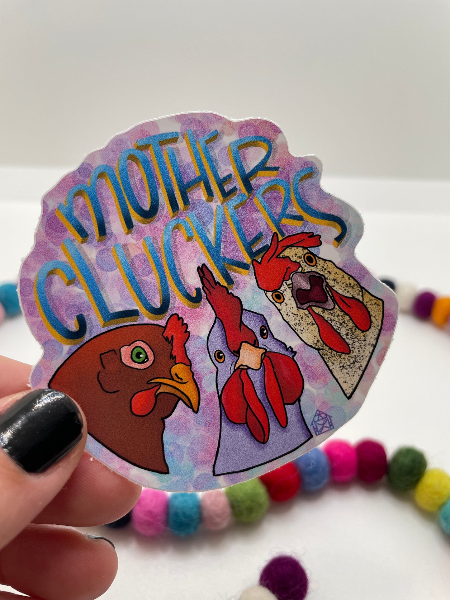 Mother Clucker Chicken Sticker