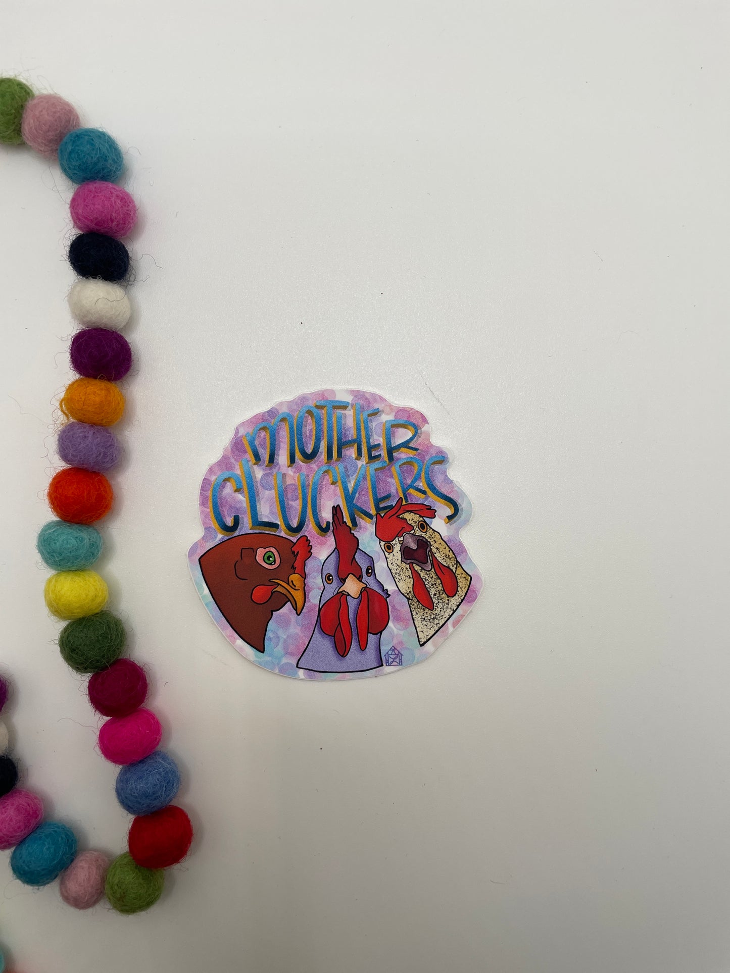 Mother Clucker Chicken Sticker
