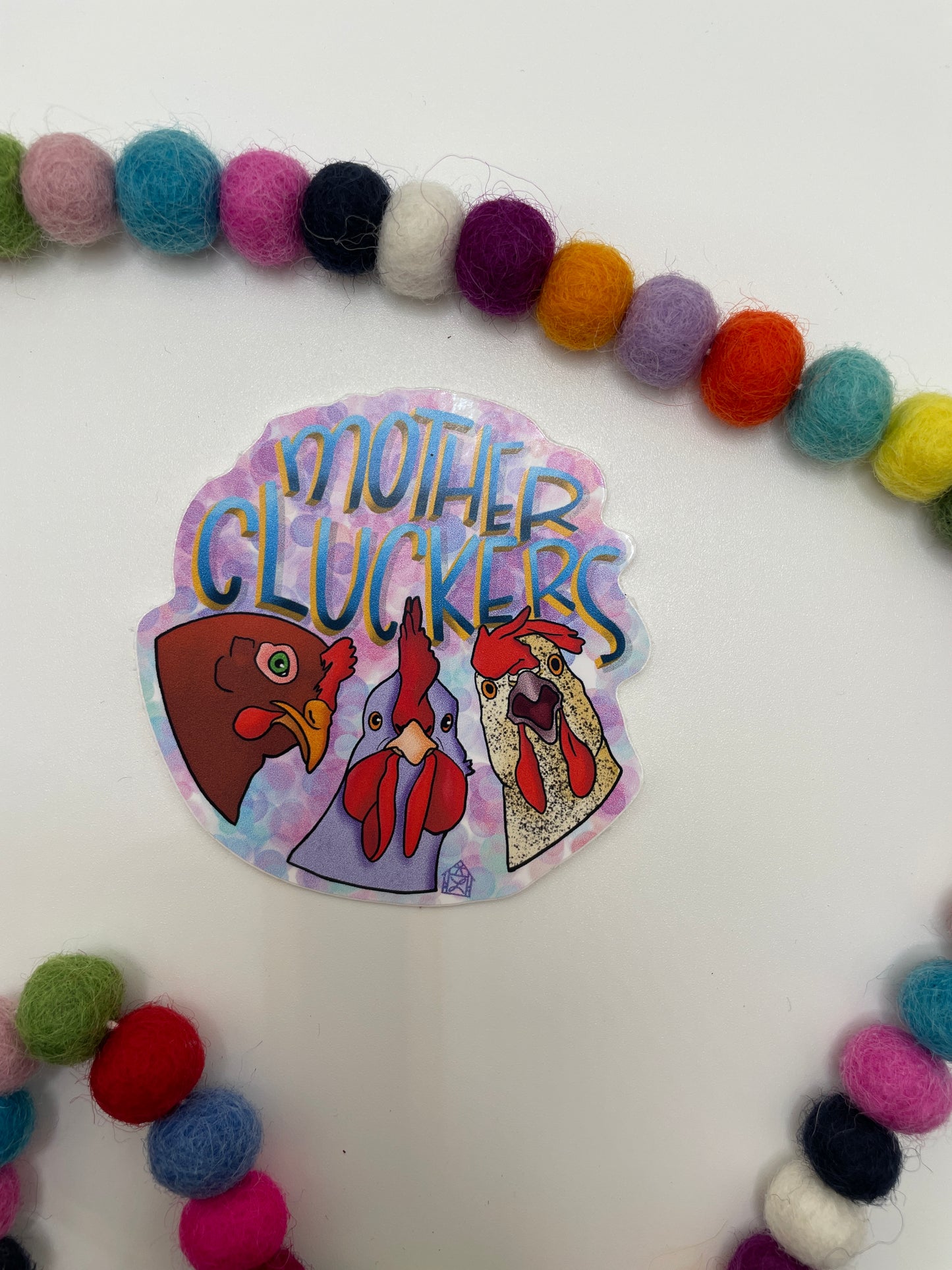 Mother Clucker Chicken Sticker