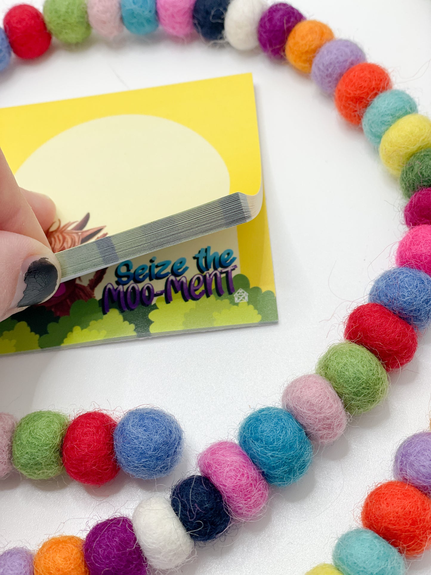 Highland Cow Sticky Note Pad