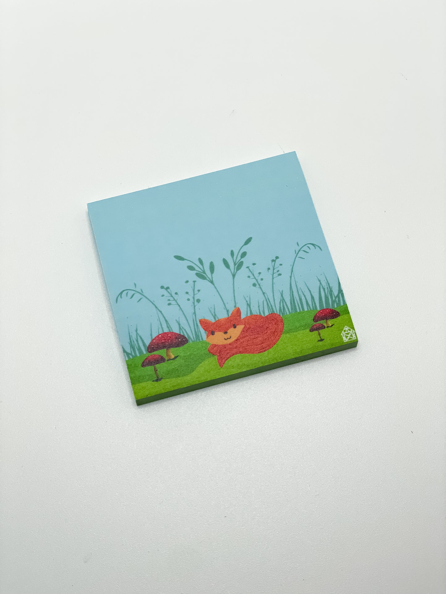 Fox Sticky Note